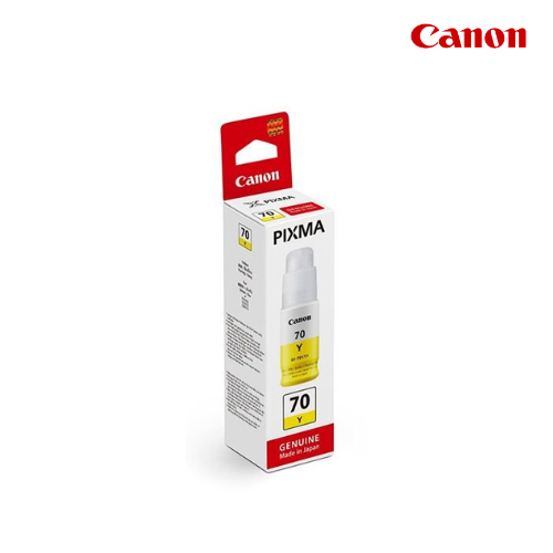 ตลับหมึกอิงค์เจ็ท Canon Original Ink Cartridge GI-70 Yellow, GI70